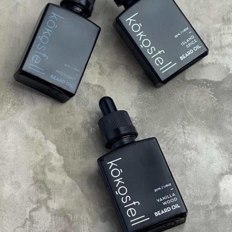 BEARD OIL - aftershave or face serum - Kokosfell